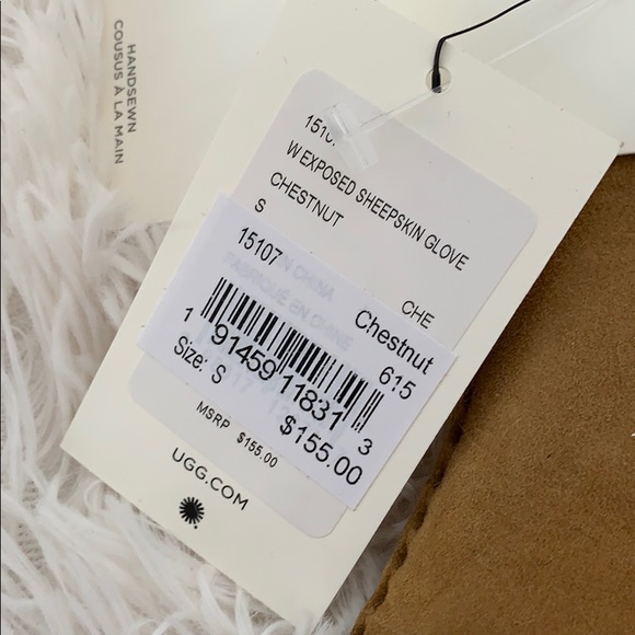 UGG Classic Tasman women’s sheepskin glove - Picture 3 of 5